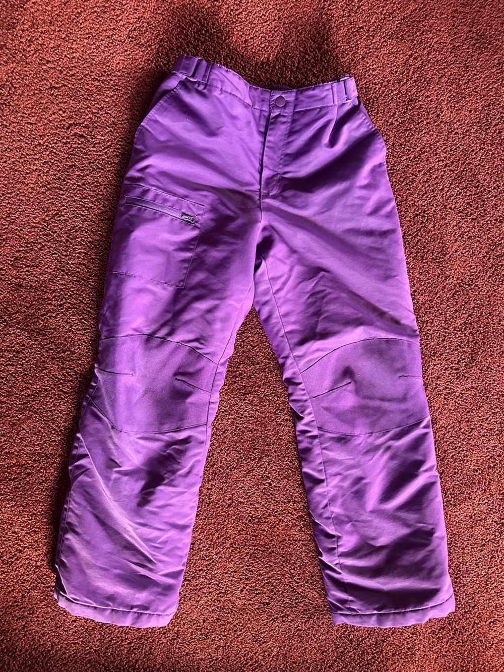 Kids Purple Insulated Winter Jacket - Bright Purple